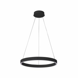 Italux PND-56215-060RPC-BK LED függőcsillár Brasco Down | 40W integrált LED forrás | 2400lm | 3000+4