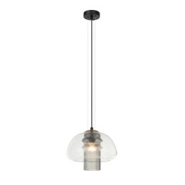 Italux PND-61001C-BK függőcsillár Feder E27