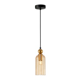 Italux PND-74839-1-GD-AMB függőcsillár Narisa E27