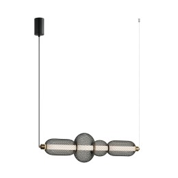 Italux PND-84283-4-BK LED függőcsillár Marco | 16W LED | 900lm | 3000K