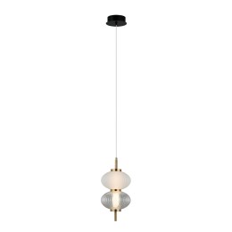 Italux PND-84938-2-BK LED függőcsillár Testa | 8W LED | 500lm | 3000K