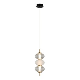 Italux PND-84938-3-BK LED függőcsillár Testa | 12W LED | 790lm | 3000K