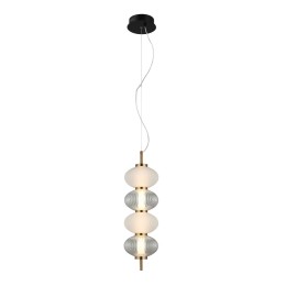 Italux PND-84938-4V-BK LED függőcsillár Testa | 16W LED | 1000lm | 3000K