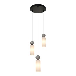 Italux PND-95331-3-BK függőcsillár Santos G9