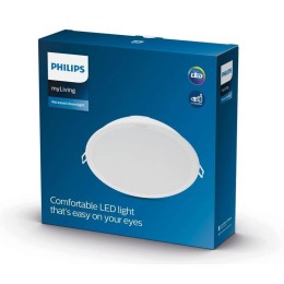 Philips 8720169230965 LED süllyeszthető lámpa Meson | 20W integrált LED forrás | 2100/1400 lm | 3000