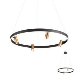Redo 01-2493 LED függőcsillár SUMMIT | 36+18W integrált LED forrás | 3180lm | 3000K