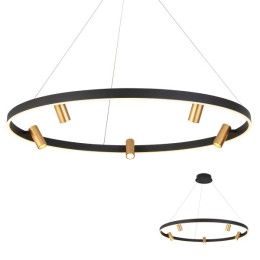 Redo 01-2495 LED függőcsillár SUMMIT | 44+22W integrált LED forrás | 3640lm | 3000K
