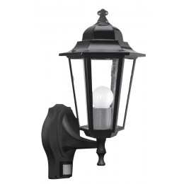 Rabalux 8217 Velence kültéri fali lámpa érzékelővel 1xE27 fekete