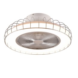 Trio TR64122106 LED ventilátor világítással SANDFJORD integrált LED forrás | 3420lm | 2700-6500K