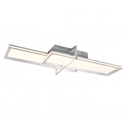 Trio 672110505 LED mennyezetre szerelhető csillár Charleston 1x21W+12W | 2600lm+1600lm | 3000K