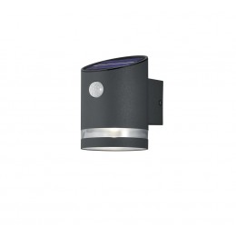 Trio R22231142 LED kültéri napelemes lámpa érzékelővel Salta 1x3W | 3000K | IP44