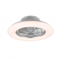 Trio R62522987 LED mennyezeti lámpa ventilátorral Stralsund 1x30+9W | 2200lm | 3000 - 6500K | RGB