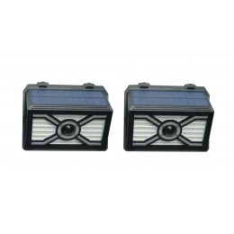 Immax 08484L LED napelemes kültéri fali lámpa | 7W integrált LED forrás | 600lm