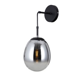 Italux WL-40825-1-BK fali lámpa Meolo E14