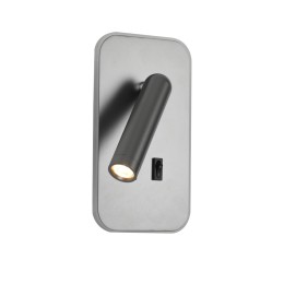 Italux WL-83957-1-GR LED fali spotlámpa Doria | 8W LED | 559lm | 3000K