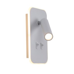 Italux WL-83957-1-WH LED fali spotlámpa Doria | 8W LED | 559lm | 3000K