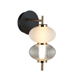Italux WL-84938-2-BK LED fali lámpa Testa | 8W LED | 480lm | 3000K